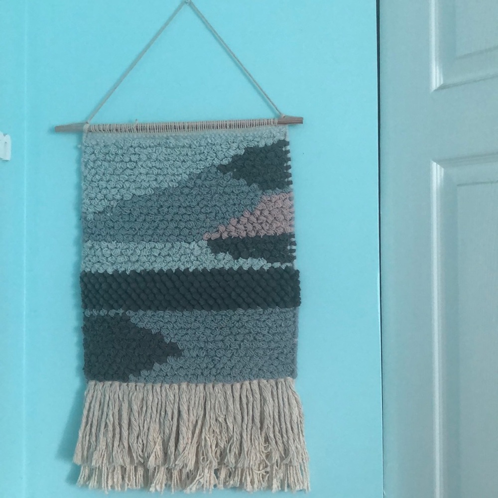 Homemade macrame